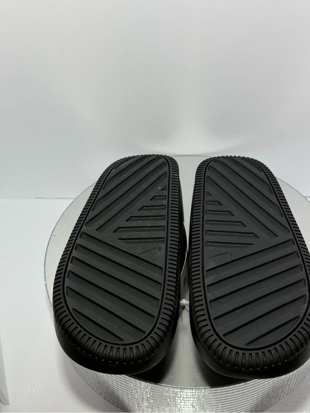 Nike Black Slide-Style Flip Flops size 10 New w tags